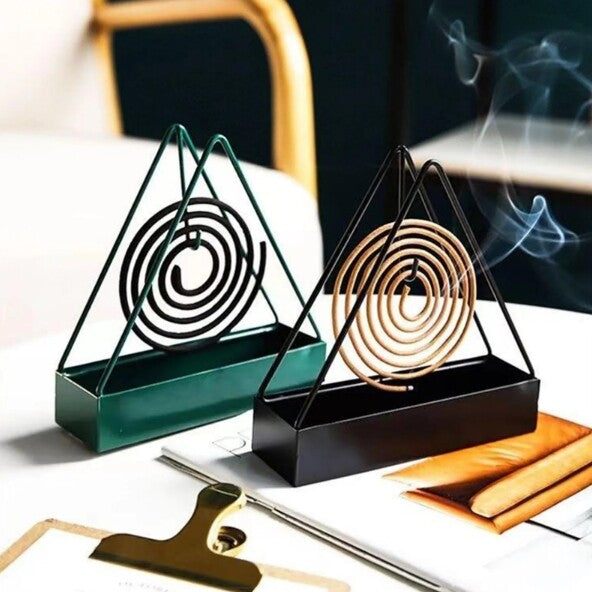 Iron Triangular Shape Mosquito Repellent Incense Rack