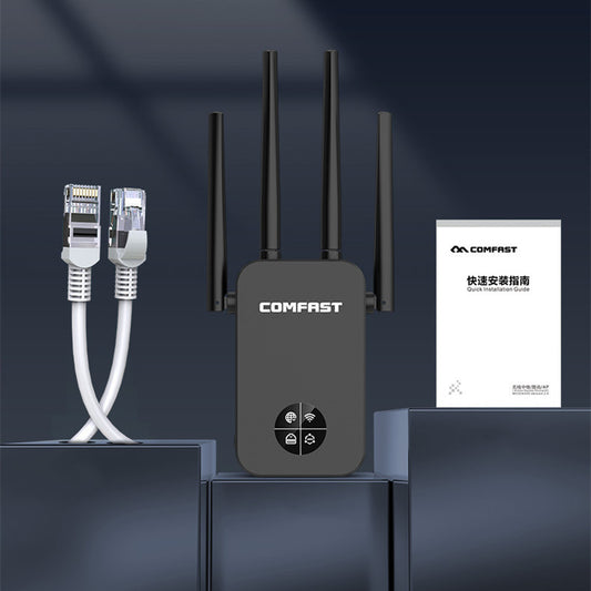 Gigabit Wireless Repeater 1200m Wireless Dual-band